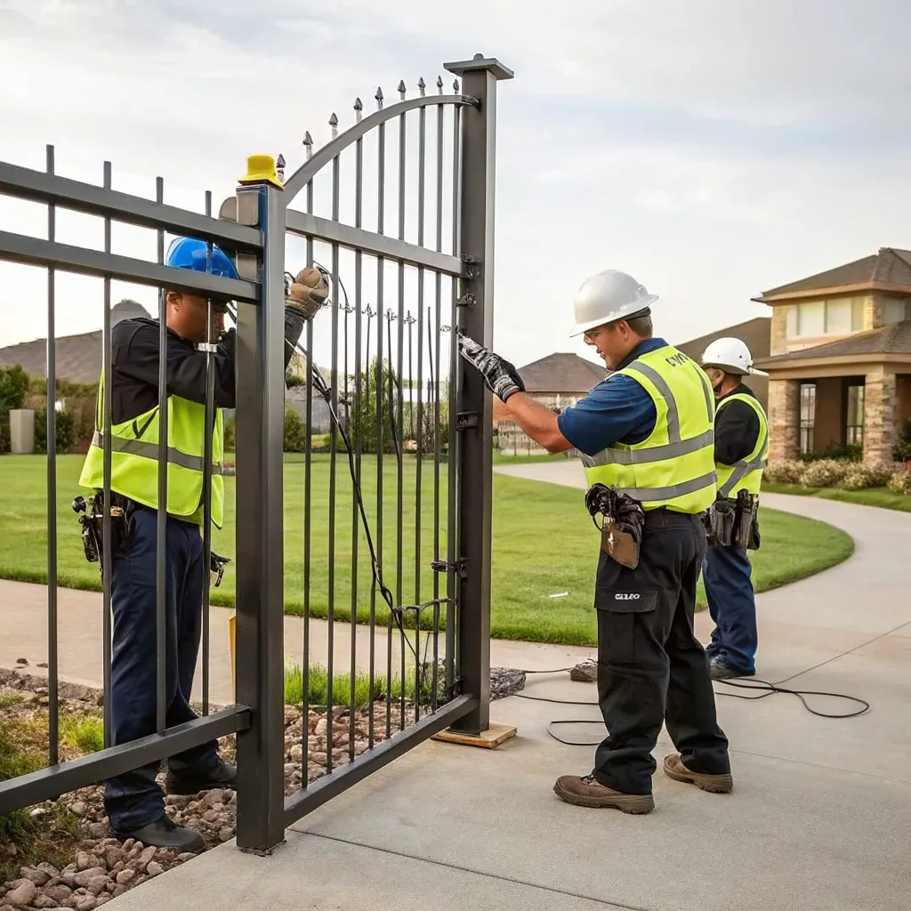 PYRANITH Gate Installation Team